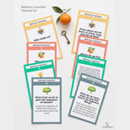 Baltimore Catechism Study Cards PDF: Catholic Homeschool Printable Lessons 1-39, Colored pastel designs