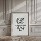 Pierced Soul Scripture Art: Christian Home Decor (Digital Download)