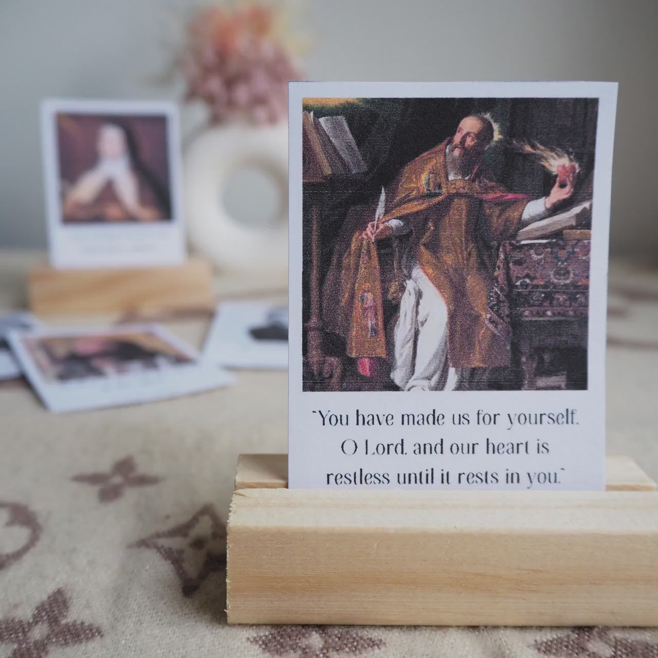 Saints Quotes Prayer Cards: 54 Weekly Catholic Devotion (Printable PDF)
